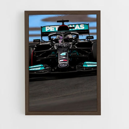 ap-mercedes w12-6 cadre Bois foncé
