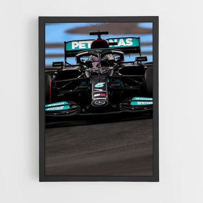 ap-mercedes w12-6 cadre Noir