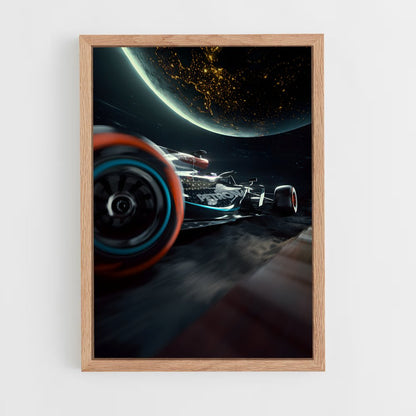 ap-mercedes w12-9 cadre Bois clair