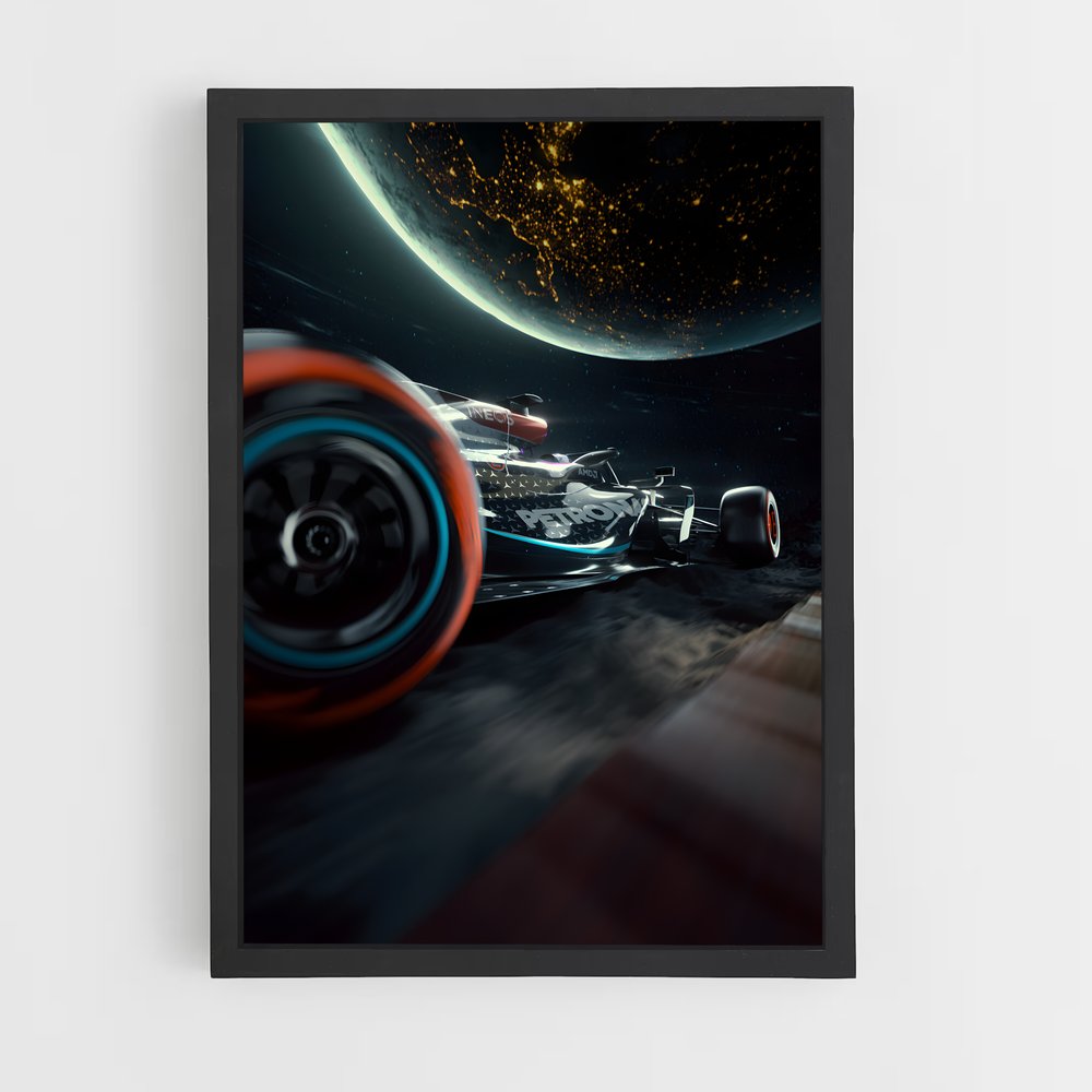 ap-mercedes w12-9 cadre Noir