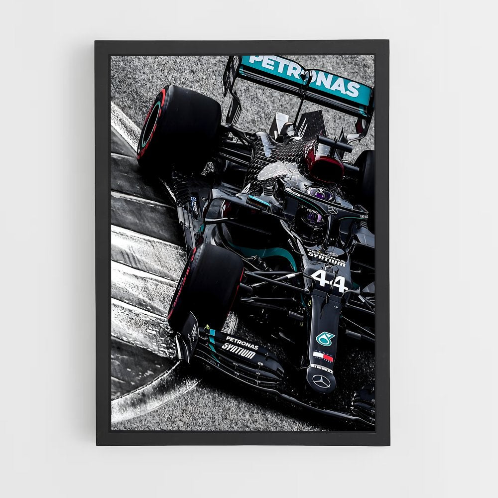 ap-mercedes w13-4 cadre Noir