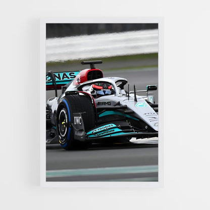 ap-mercedes w13-5 cadre Blanc