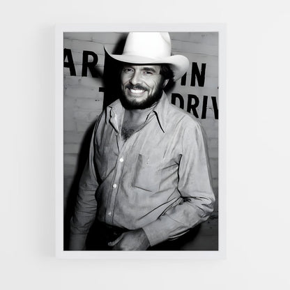 ap-merle haggard-2 cadre Blanc
