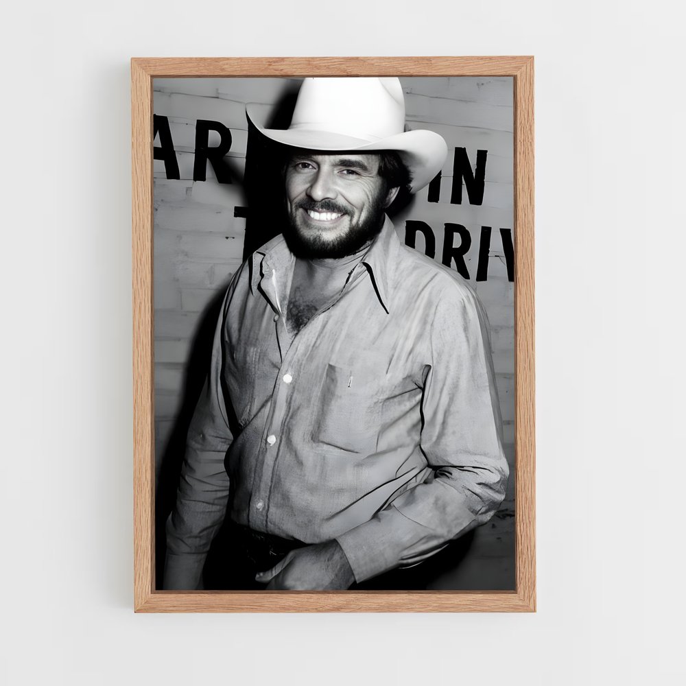ap-merle haggard-2 cadre Bois clair