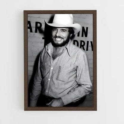 ap-merle haggard-2 cadre Bois foncé