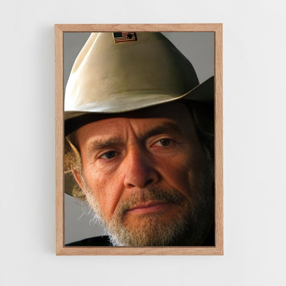ap-merle haggard-4 cadre Bois clair