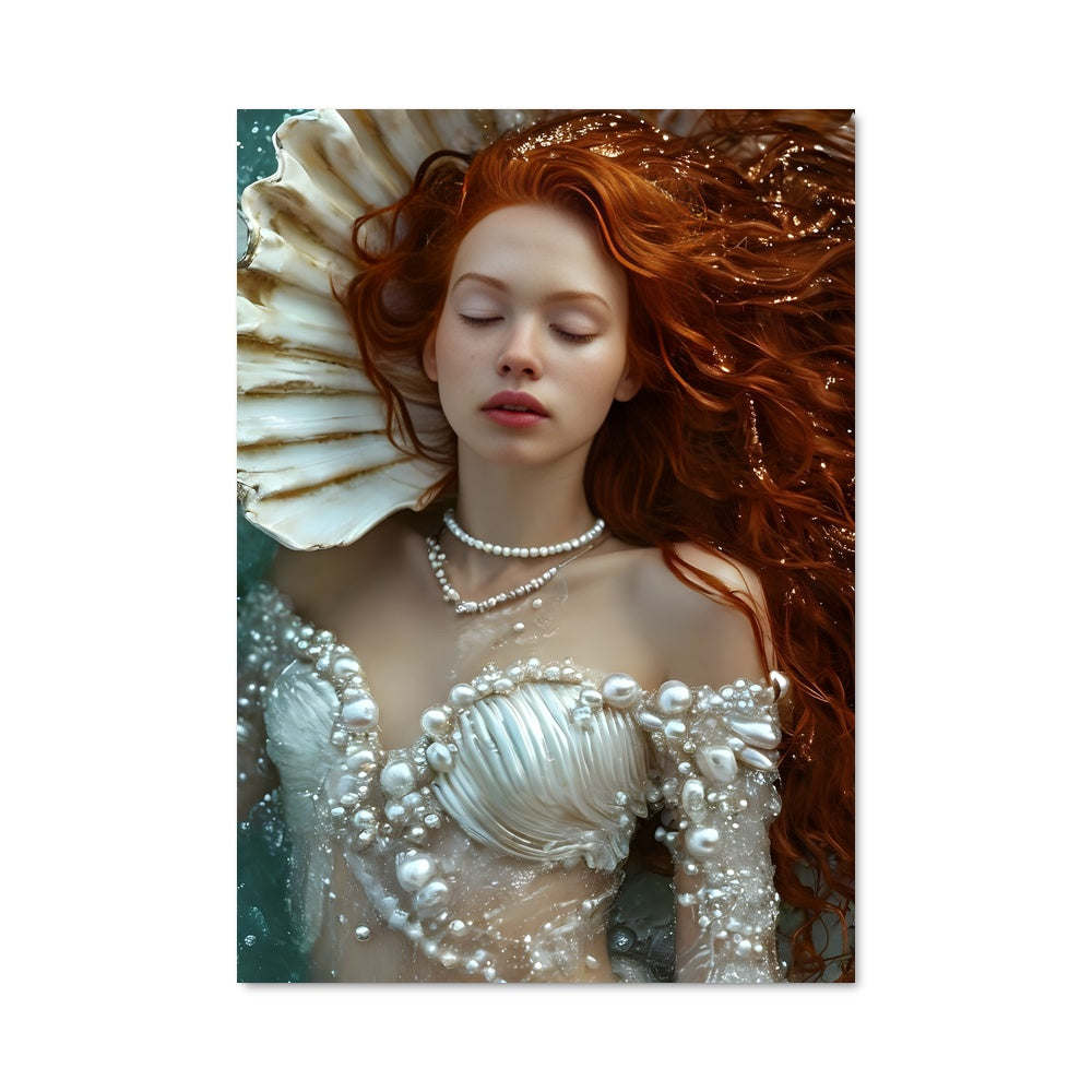 Ruby Mermaid Poster – Aesthetic Posters