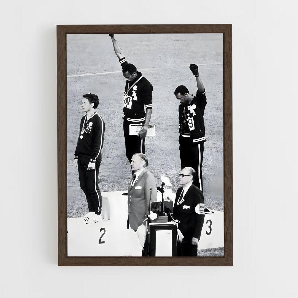 ap-mexico city 1968-5 cadre Bois foncé