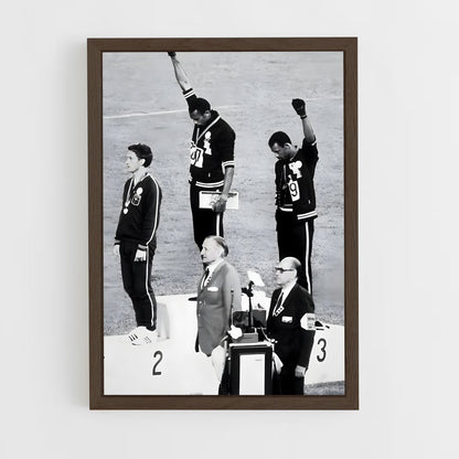 ap-mexico city 1968-5 cadre Bois foncé