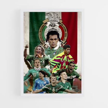 ap-mexico national football team-2 cadre Blanc