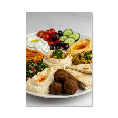 Poster Mezze platter 25902