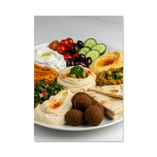 Poster Mezze platter 25902