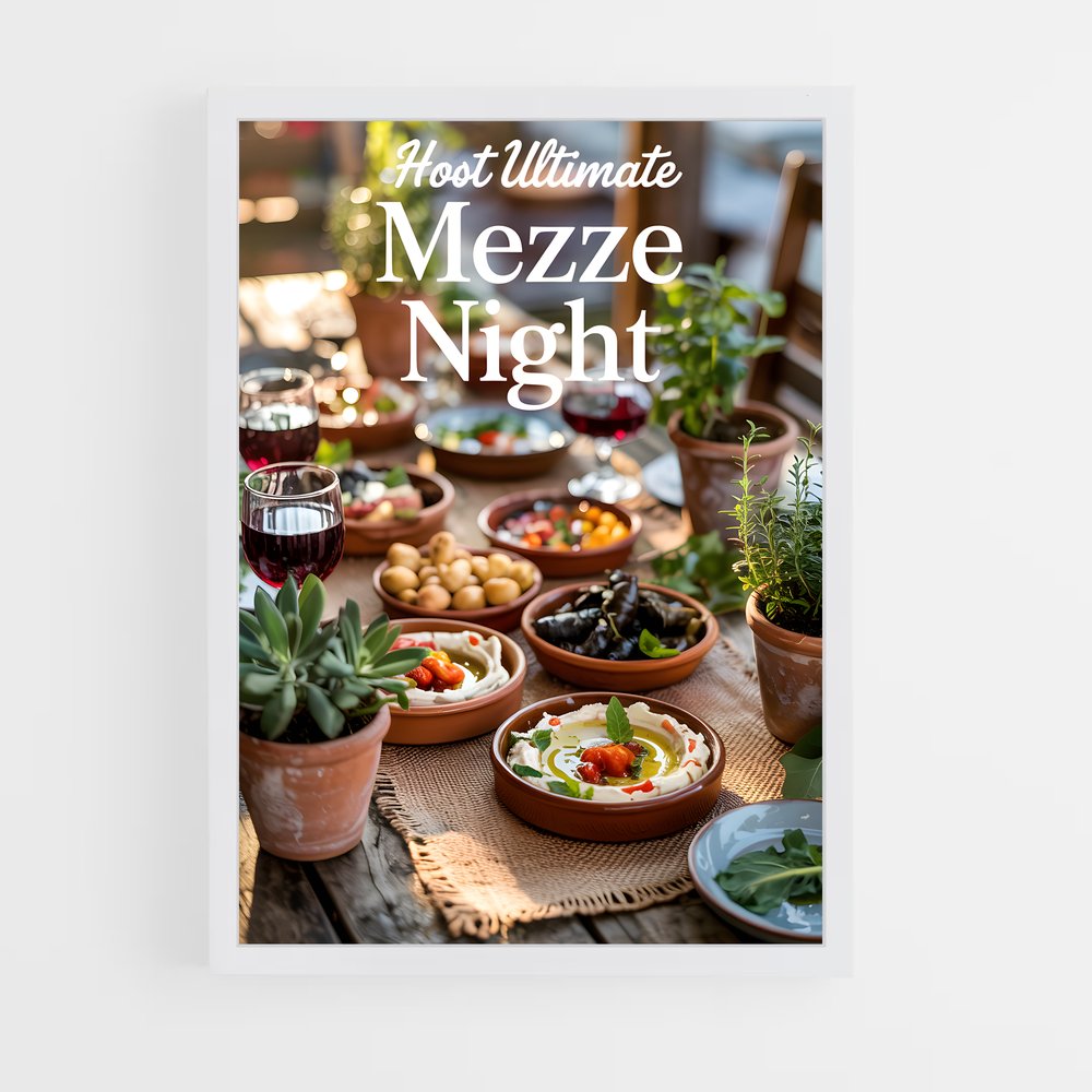 ap-mezze platter-1 cadre Blanc