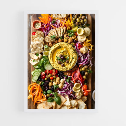 ap-mezze platter-4 cadre Blanc