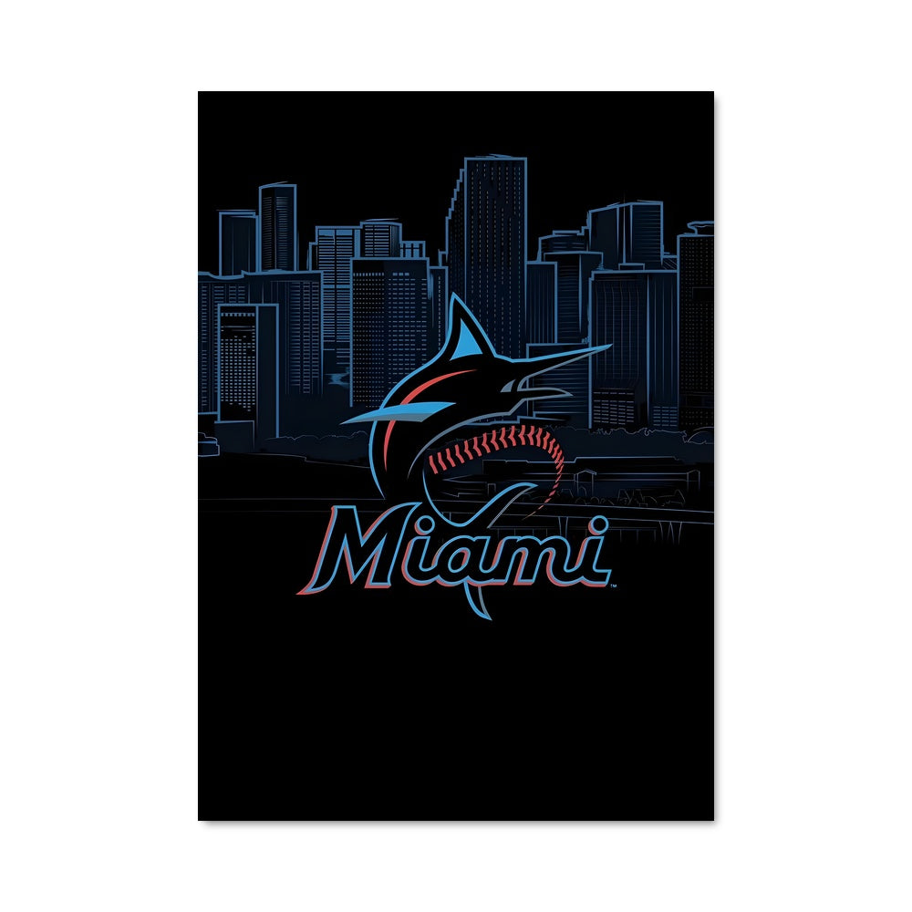 Poster Shark Attack Miami