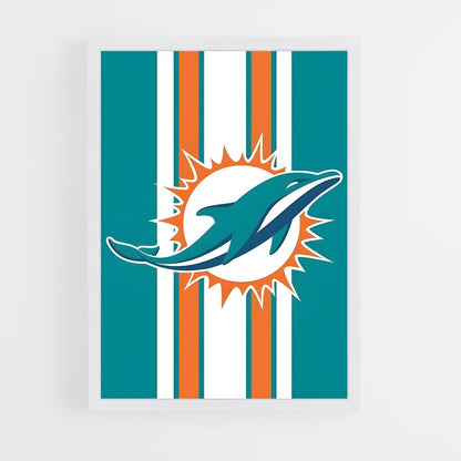 ap-miami dolphins-5 cadre Blanc