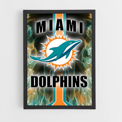 ap-miami dolphins-6 cadre Noir