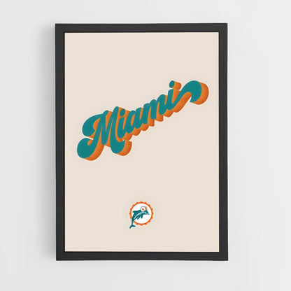 ap-miami dolphins-7 cadre Noir