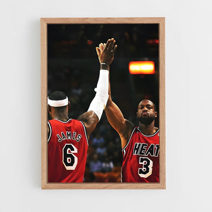ap-miami heat-2 cadre Bois clair
