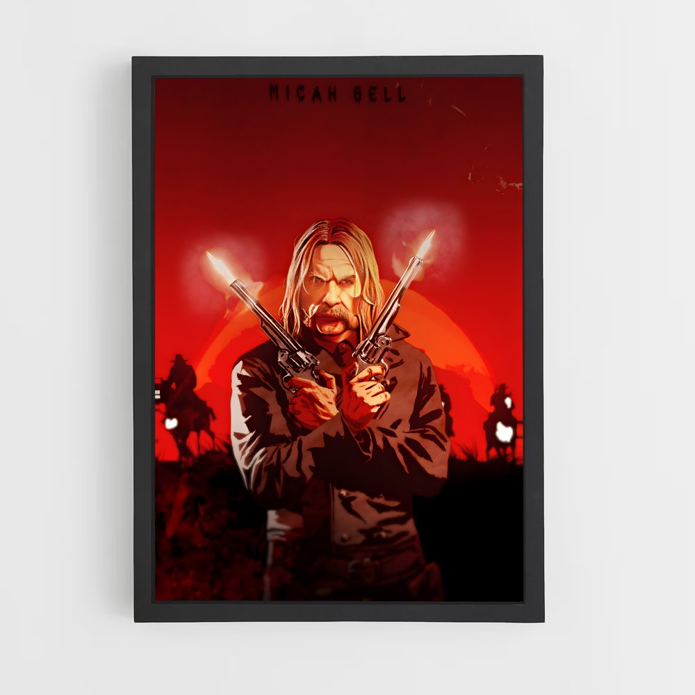 ap-micah bell-1 cadre Noir
