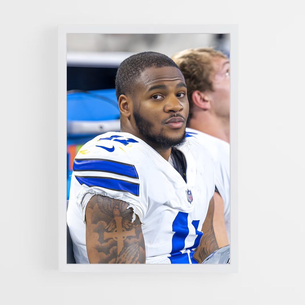 ap-micah parsons-3 cadre Blanc