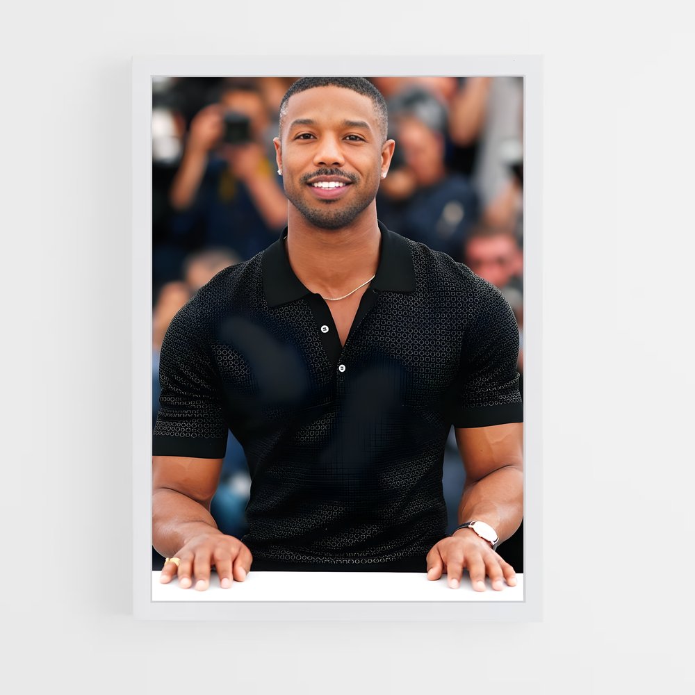 ap-michael b jordan-1 cadre Blanc