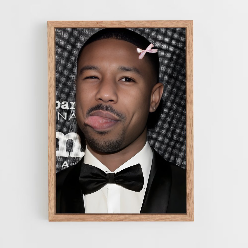 ap-michael b jordan-2 cadre Bois clair