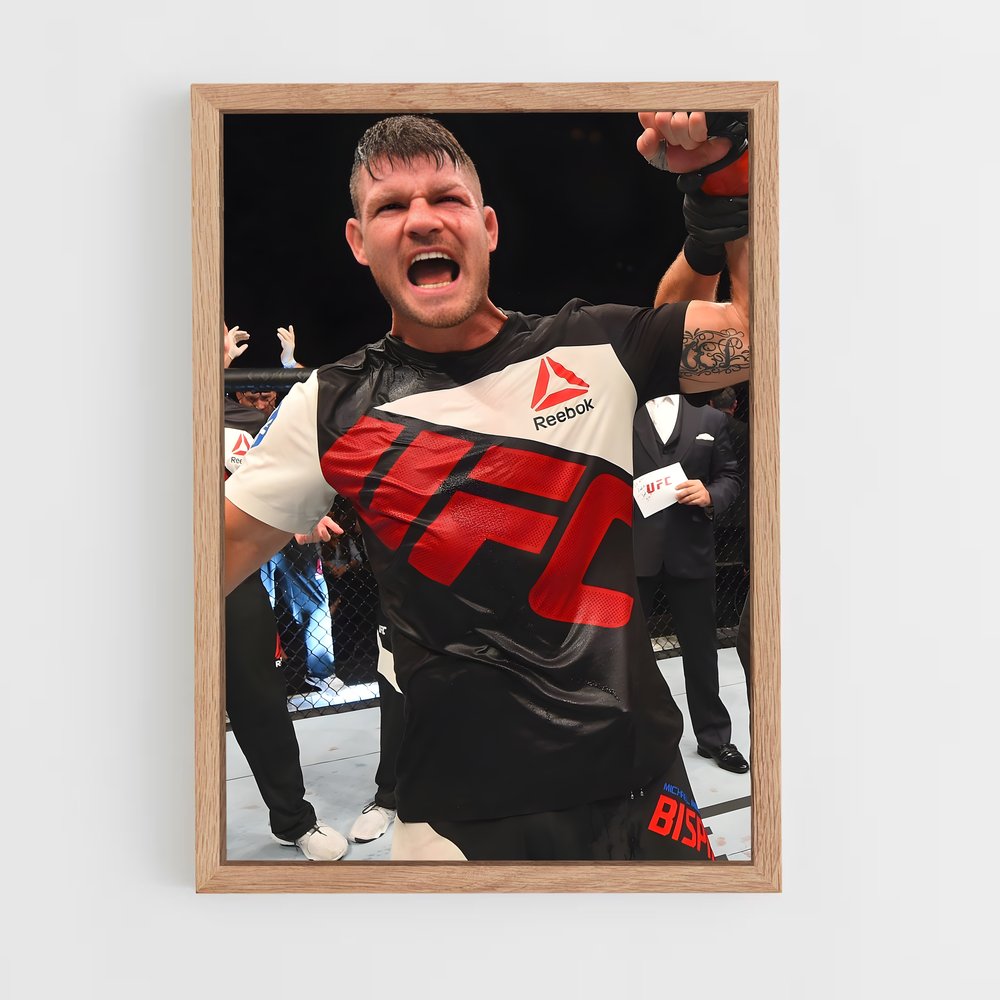 ap-michael bisping-4 cadre Bois clair