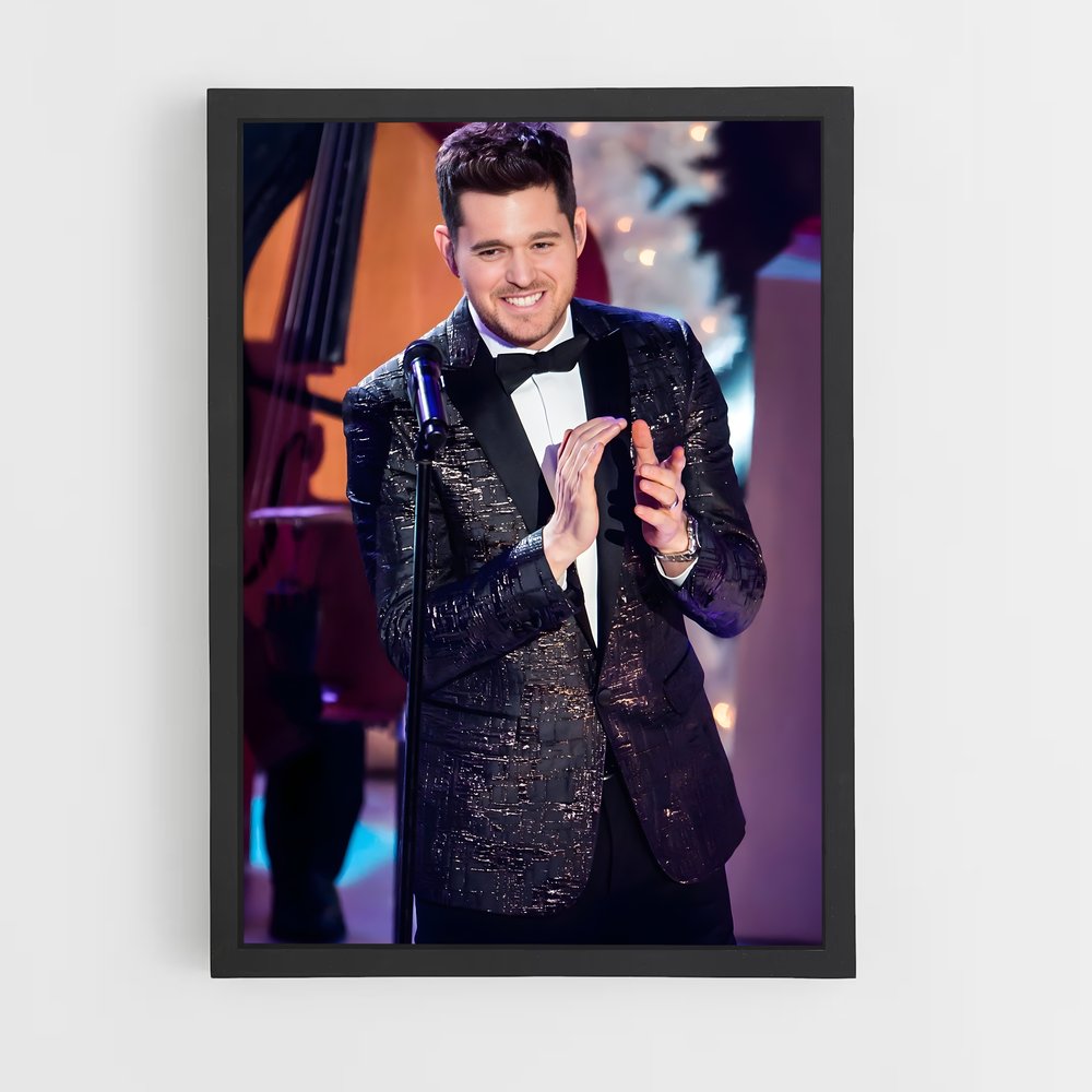 ap-michael buble-1 cadre Noir