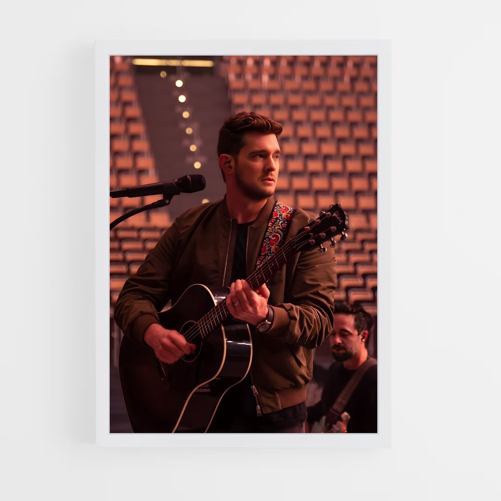 ap-michael buble-2 cadre Blanc