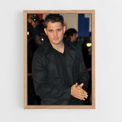 ap-michael buble-6 cadre Bois clair