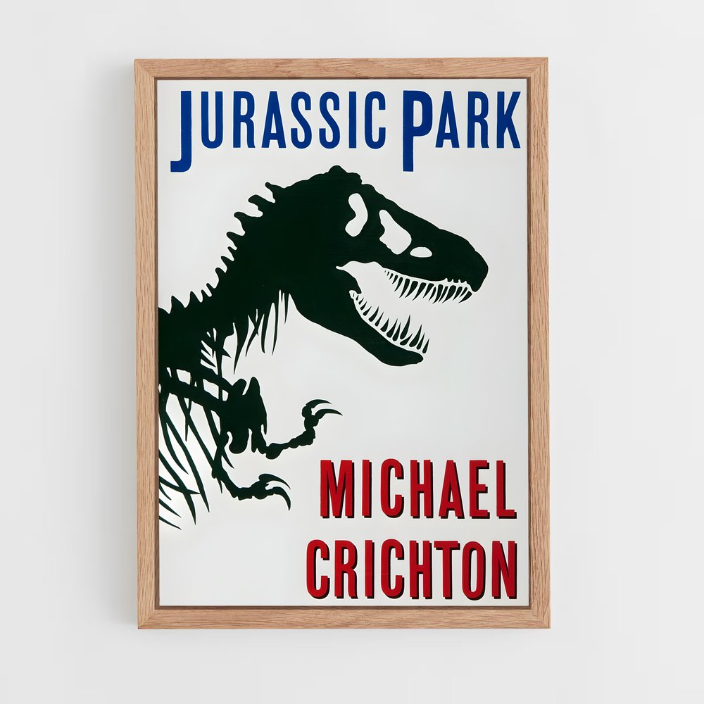 ap-michael crichton-1 cadre Bois clair
