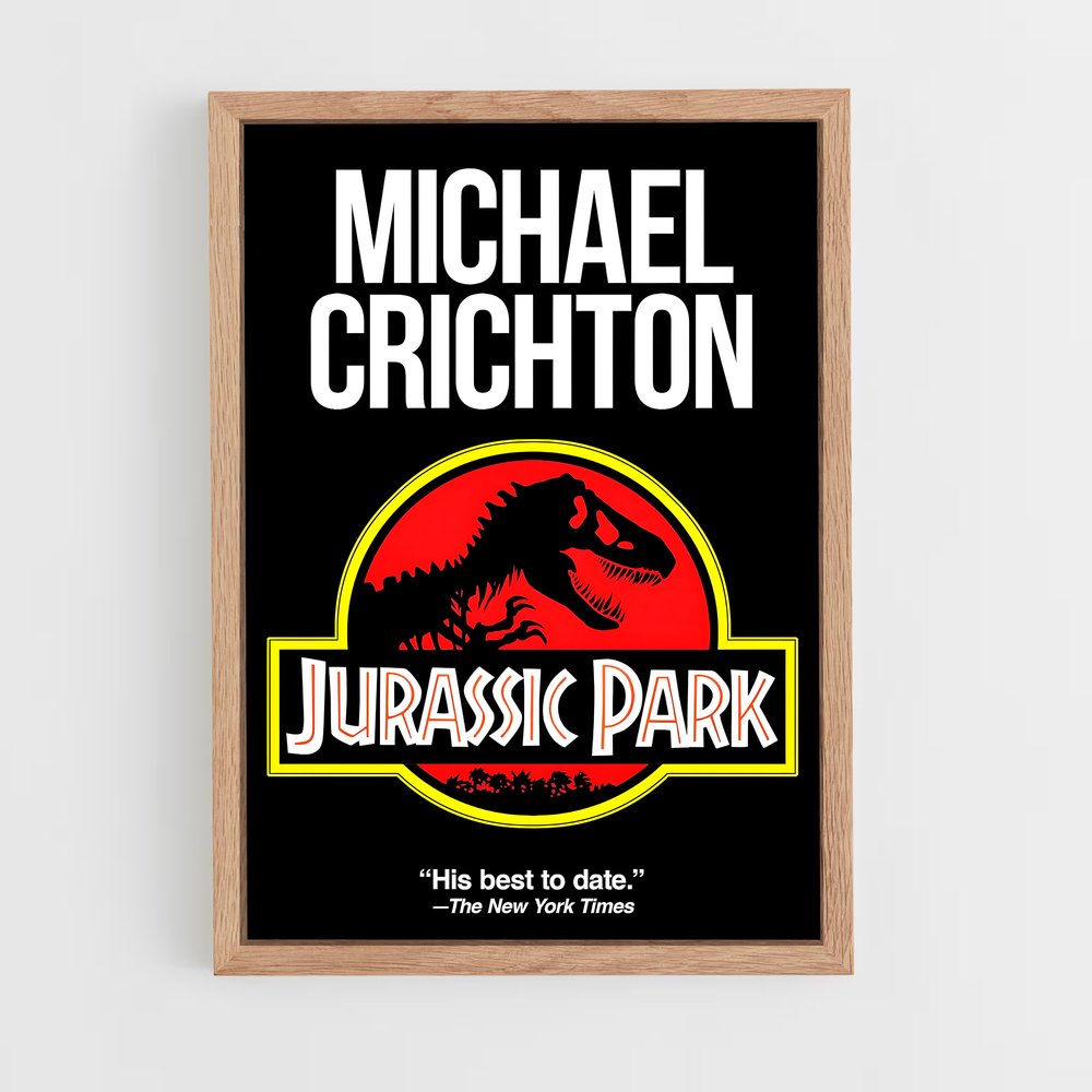 ap-michael crichton-2 cadre Bois clair