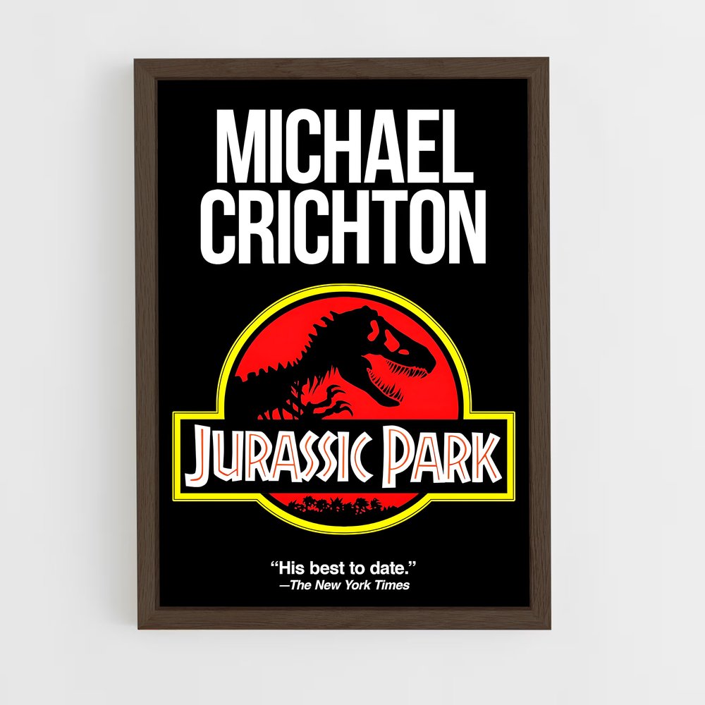 ap-michael crichton-2 cadre Bois foncé