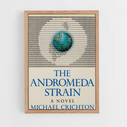 ap-michael crichton-4 cadre Bois clair