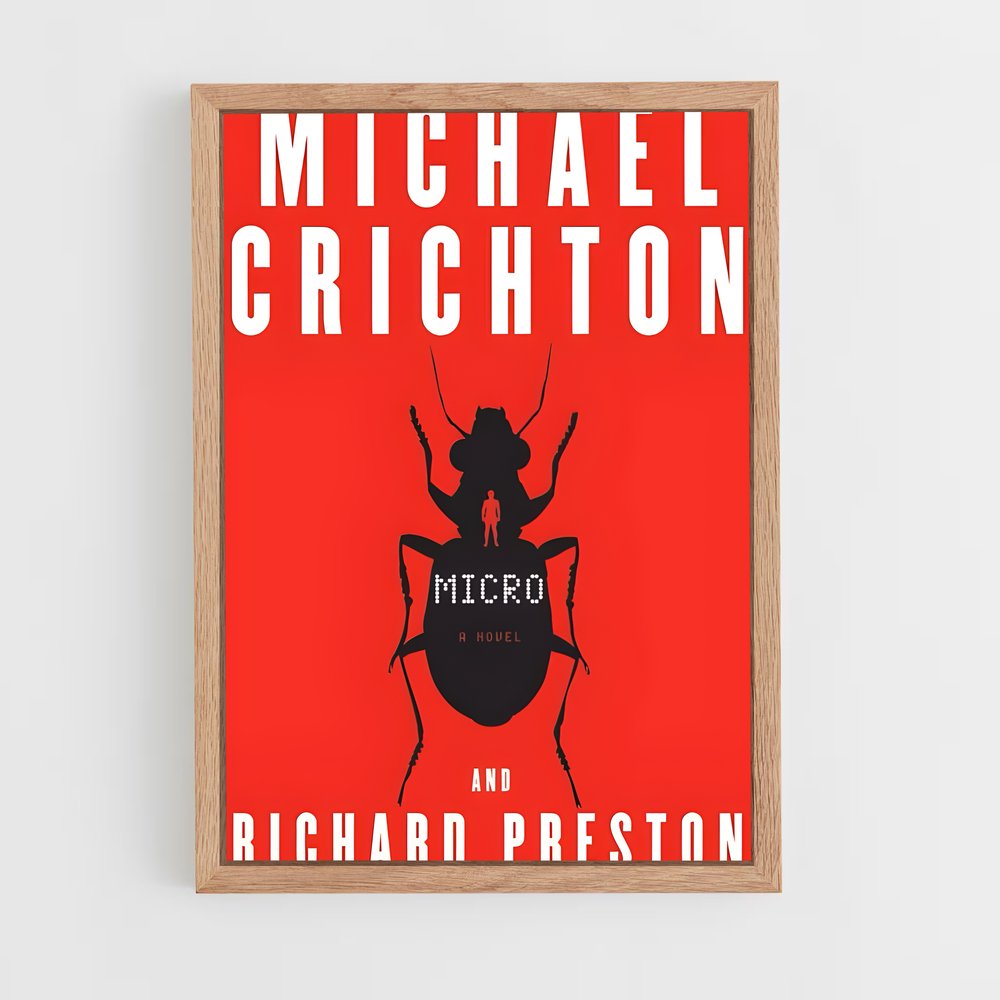 ap-michael crichton-5 cadre Bois clair