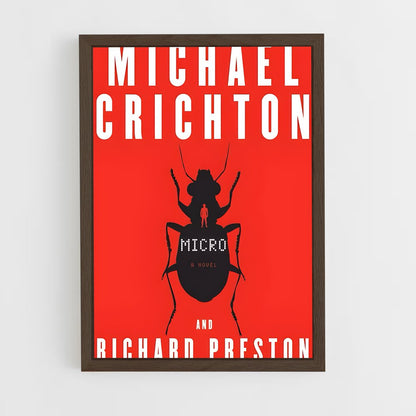 ap-michael crichton-5 cadre Bois foncé