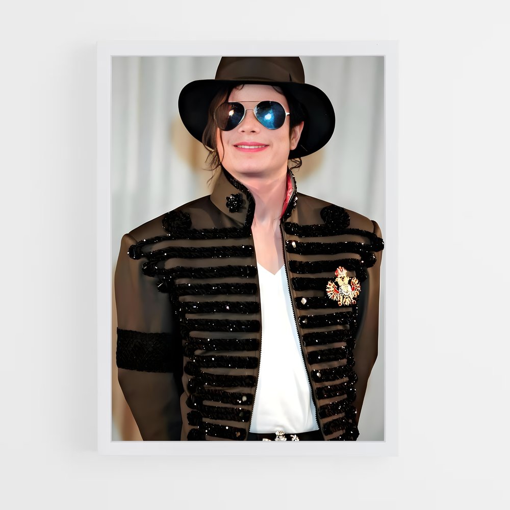 ap-michael jackson-5 cadre Blanc