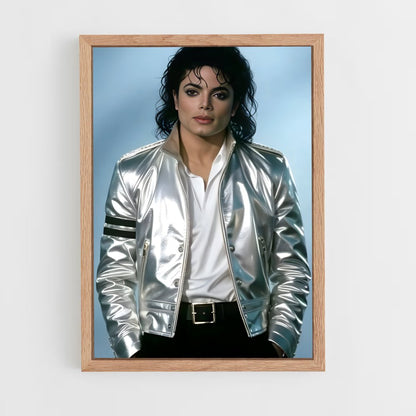 ap-michael jackson-6 cadre Bois clair