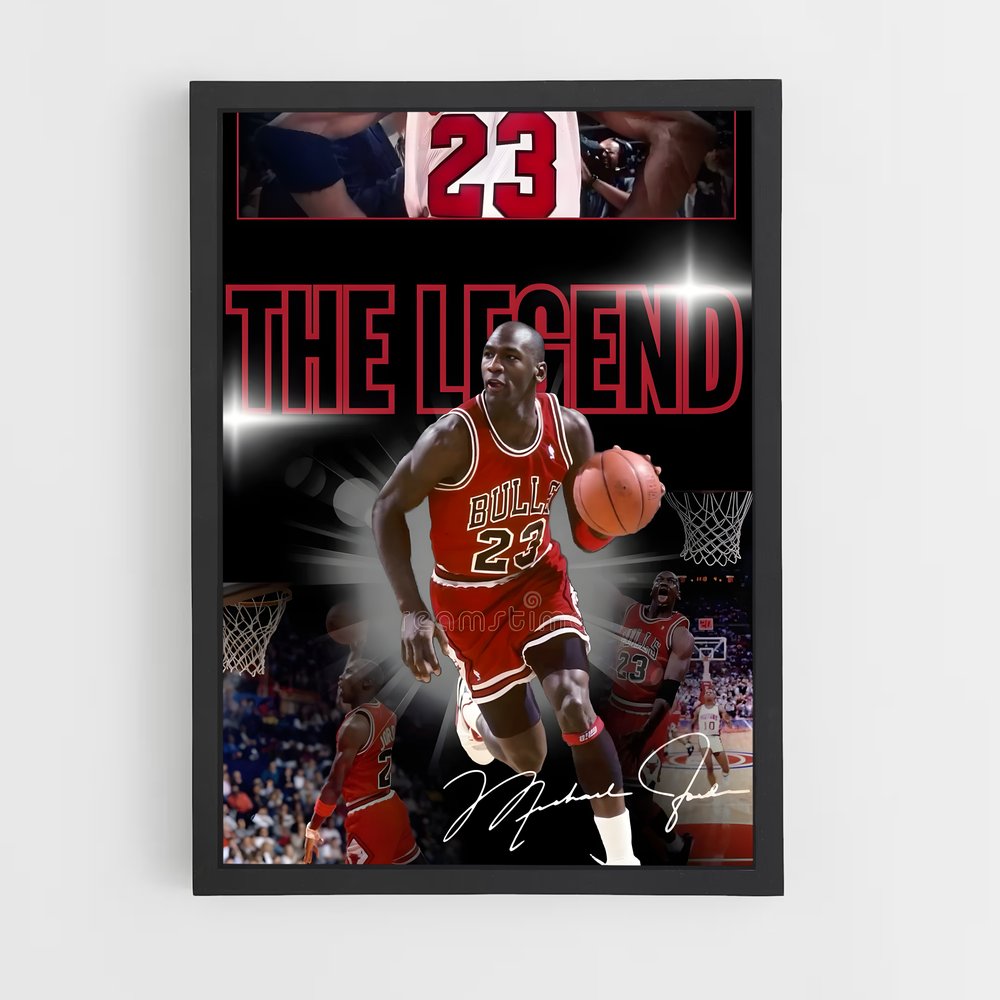 ap-michael jordan-6 cadre Noir