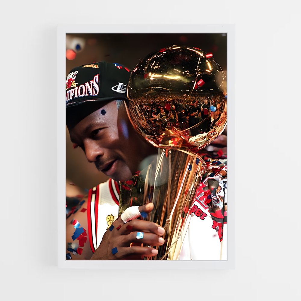 ap-michael jordan-9 cadre Blanc