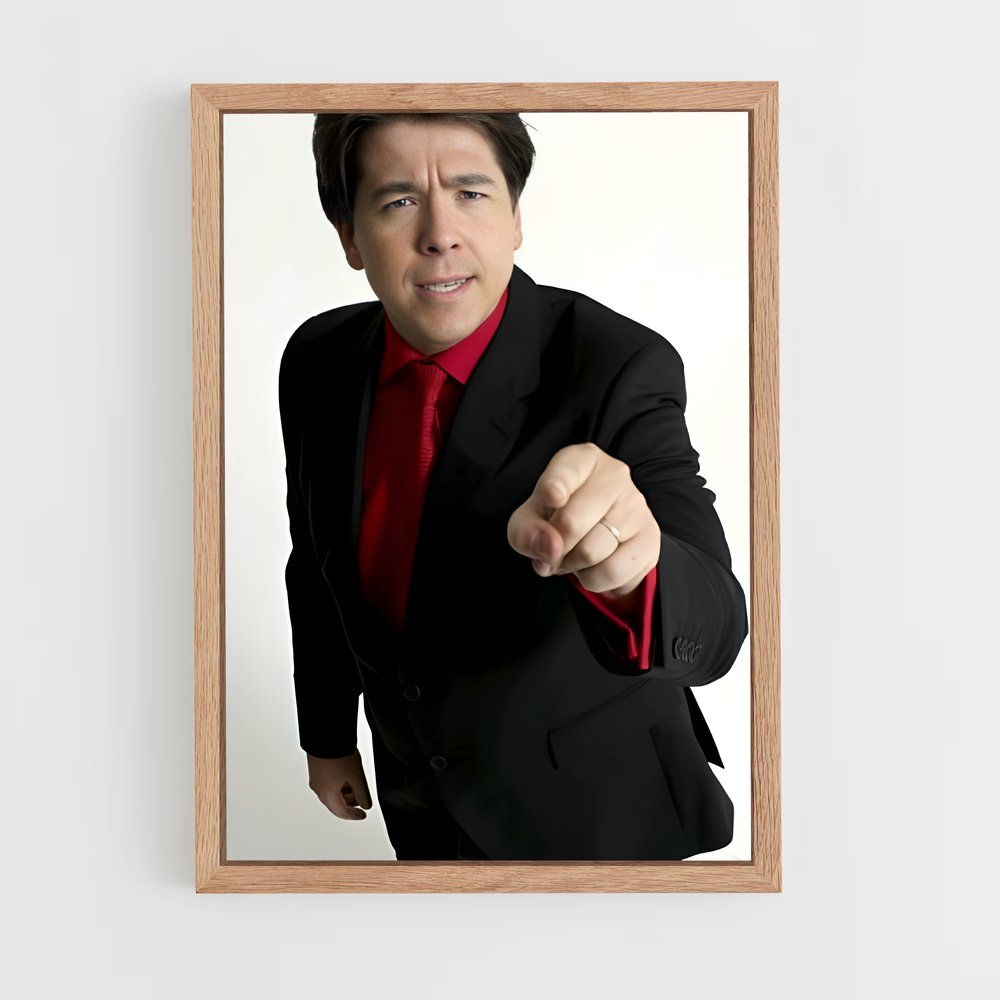 ap-michael mcintyre-2 cadre Bois clair