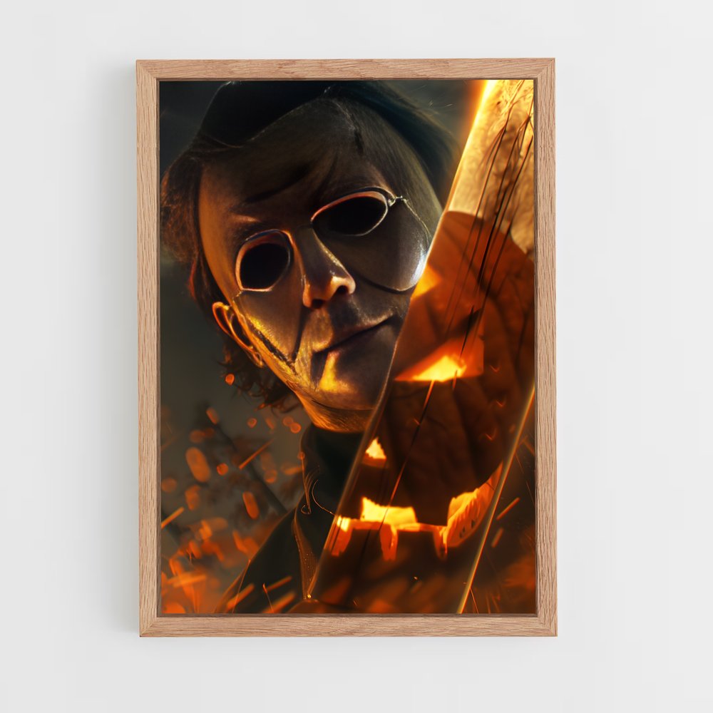ap-michael myers-1 cadre Bois clair