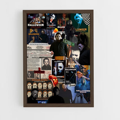 ap-michael myers-10 cadre Bois foncé
