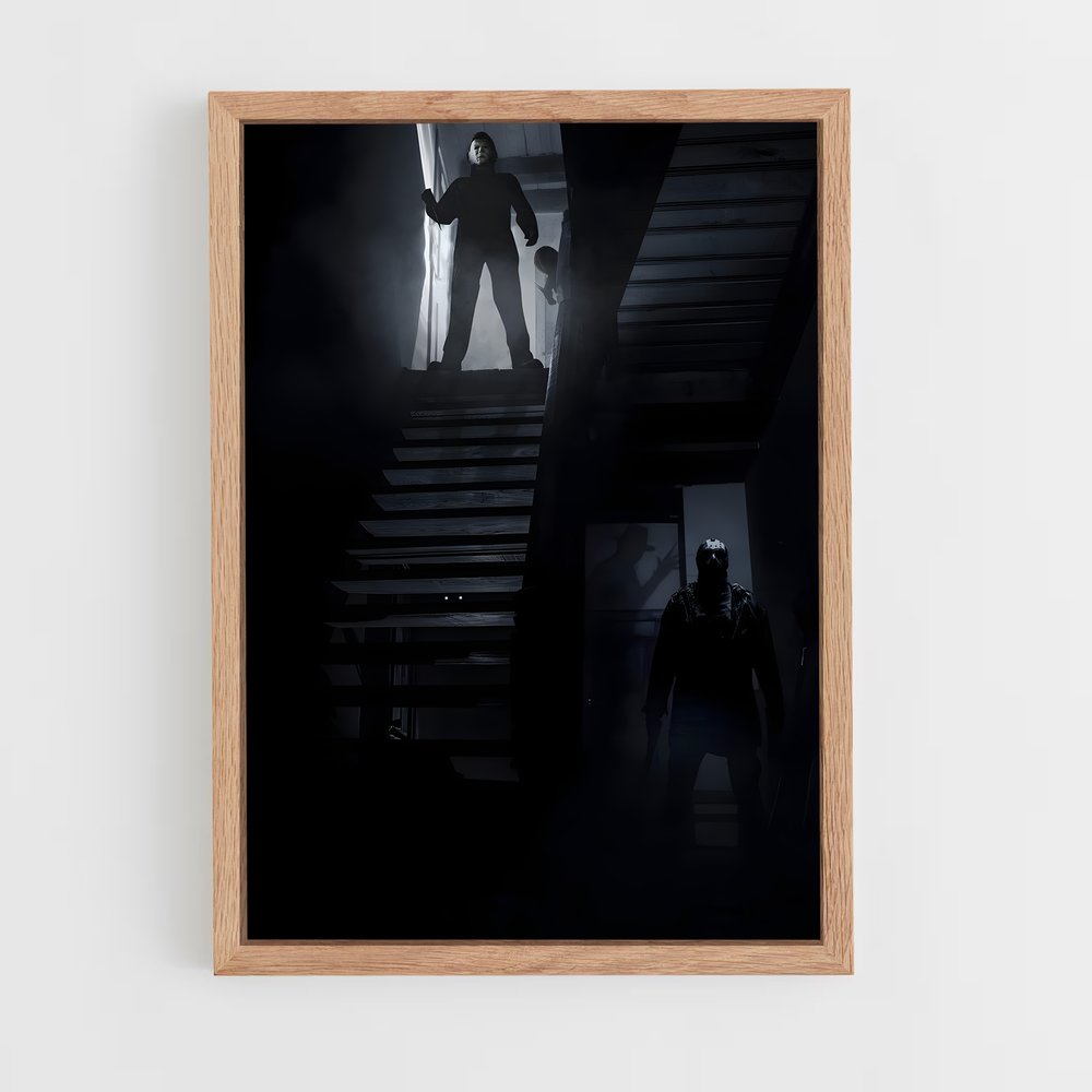 ap-michael myers-12 cadre Bois clair