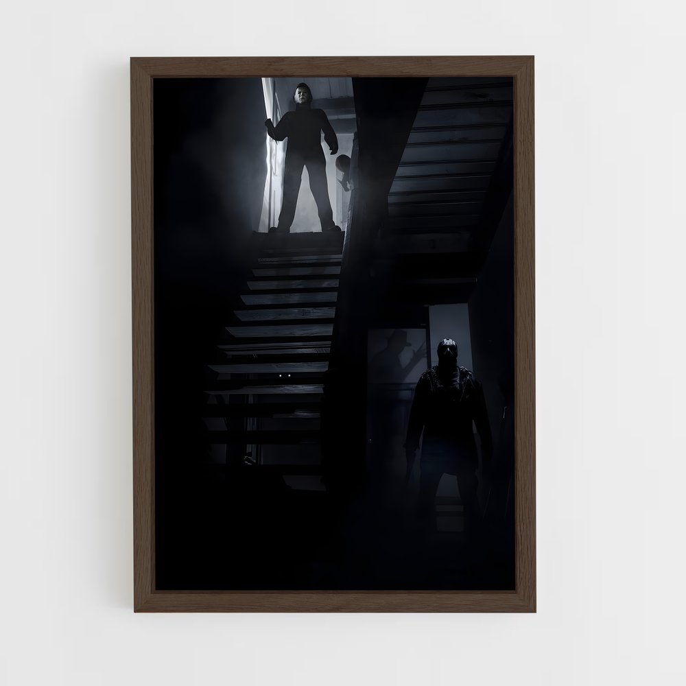ap-michael myers-12 cadre Bois foncé