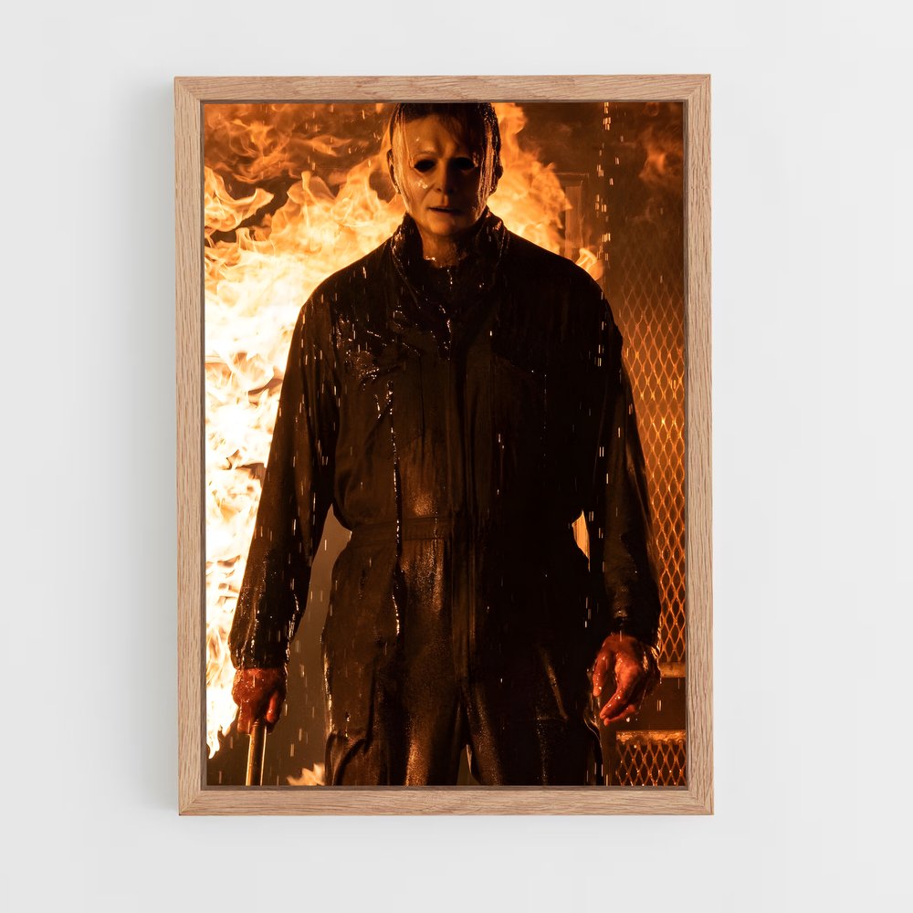 ap-michael myers-2 cadre Bois clair