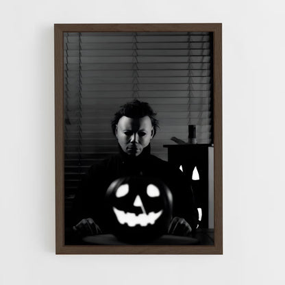 ap-michael myers-4 cadre Bois foncé