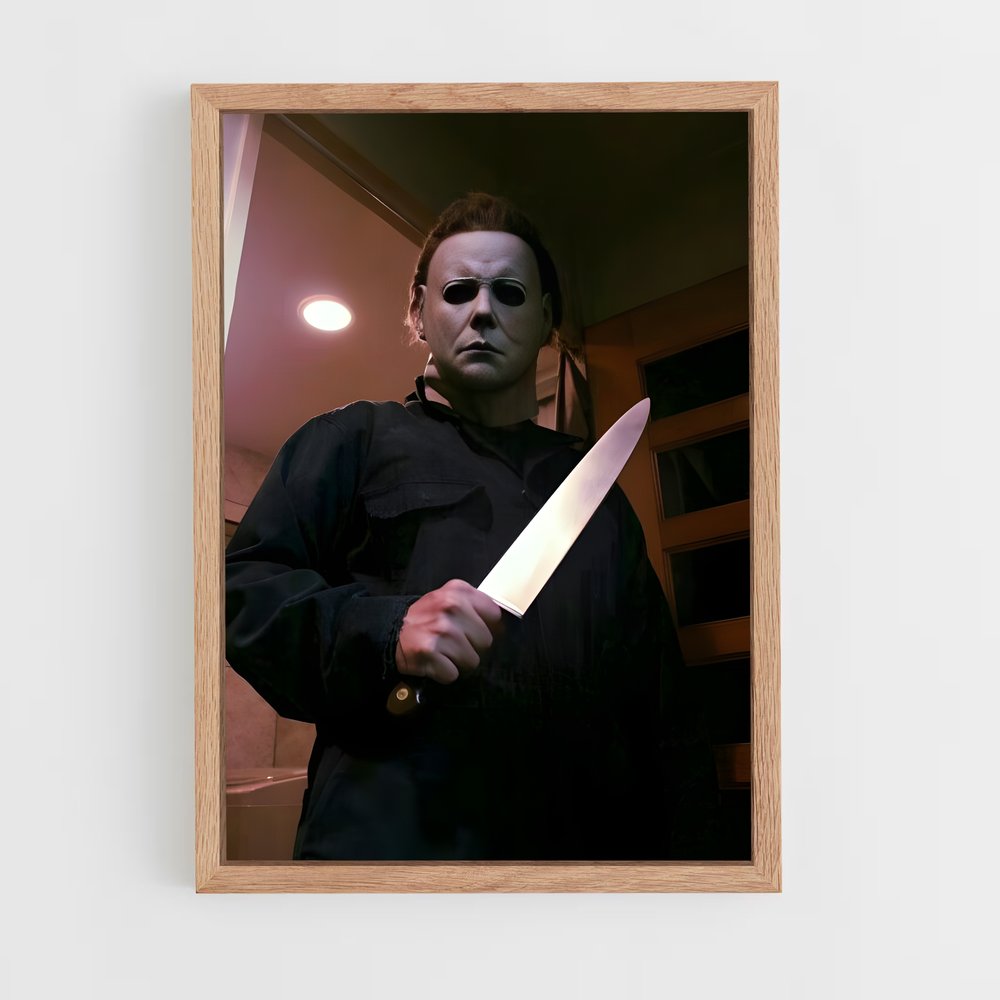 ap-michael myers-6 cadre Bois clair