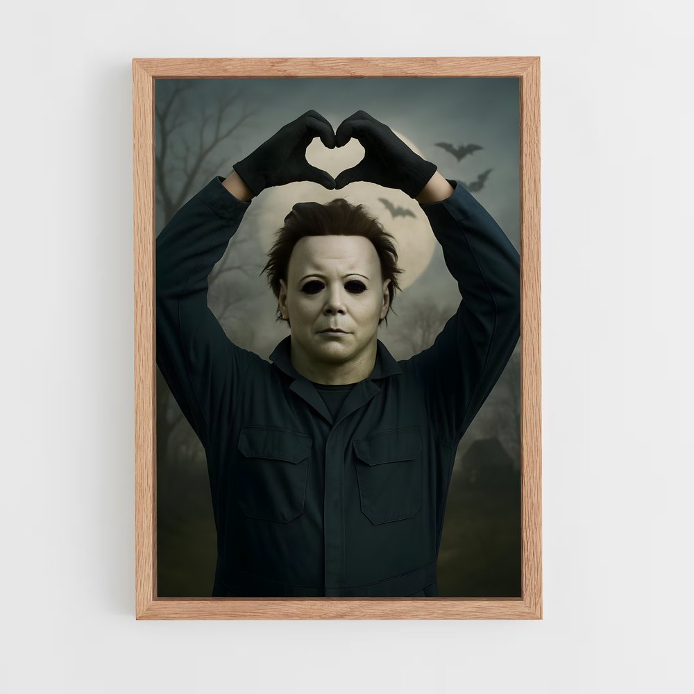 ap-michael myers-9 cadre Bois clair
